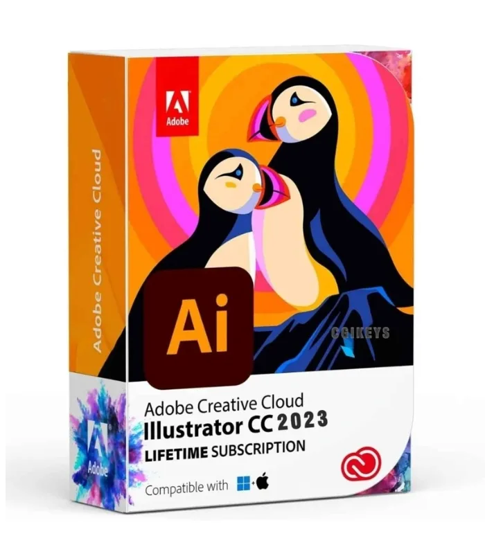 Adobe illustrator 2023 Lifetime Activation for Windows