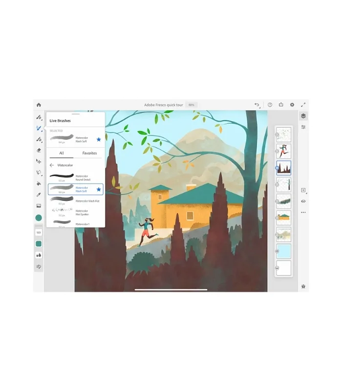 Adobe Fresco 2023 v4 lifetime license for windows - Image 2