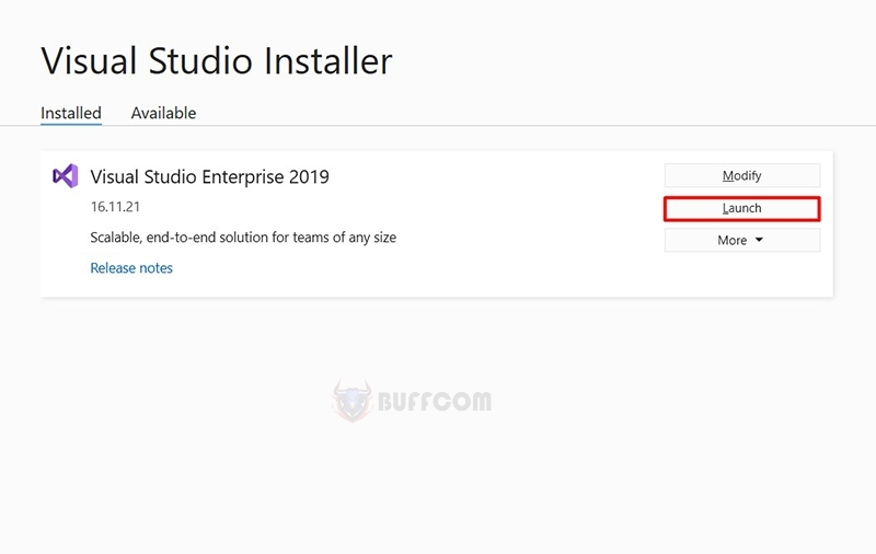 Microsoft Visual Studio Enterprise 2019