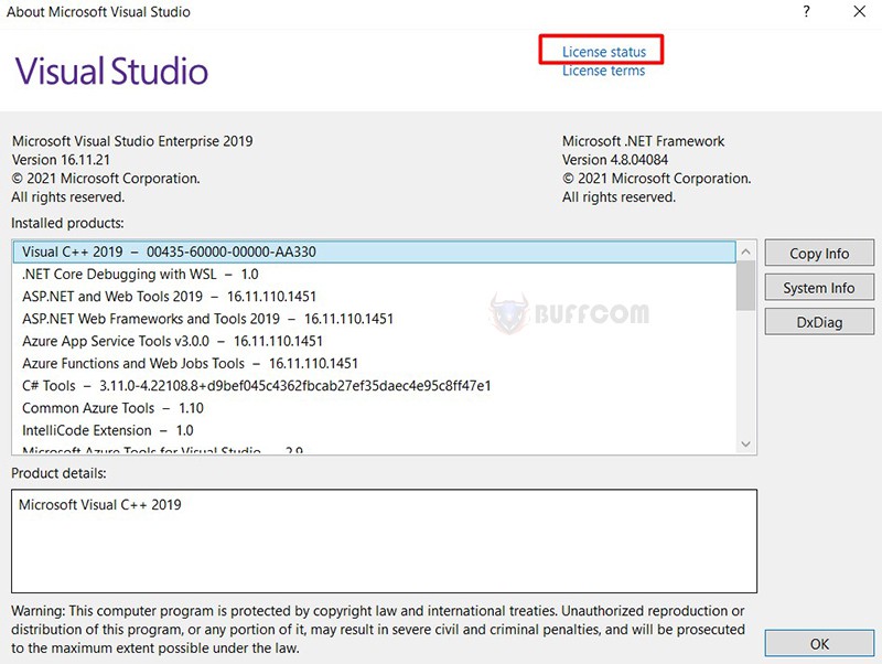 Microsoft Visual Studio Enterprise 2019