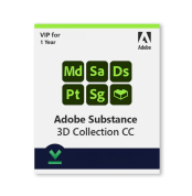 Adobe Creative Cloud for Windows/Mac (1-User) 1 Year Subscription