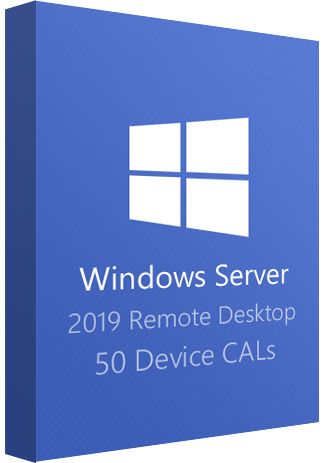 Microsoft Windows Server 2019 with 50 Device CALs Lifetime License Key