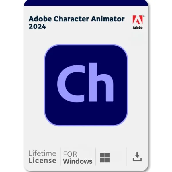 Adobe Character Animator 2024 Lifetime Activation for Windows