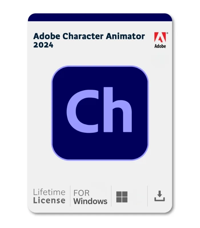 Adobe Character Animator 2024 Lifetime Activation for Windows