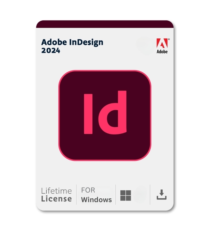 Adobe InDesign 2024 Lifetime Activation for Windows