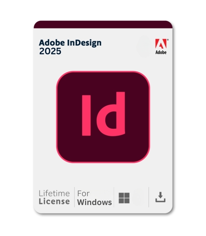 Adobe InDesign 2025 Lifetime Activation for Windows